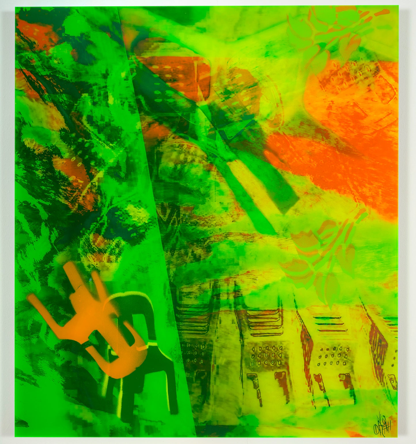 MONOBloc PLEXI 7, Neon Green, 2023
