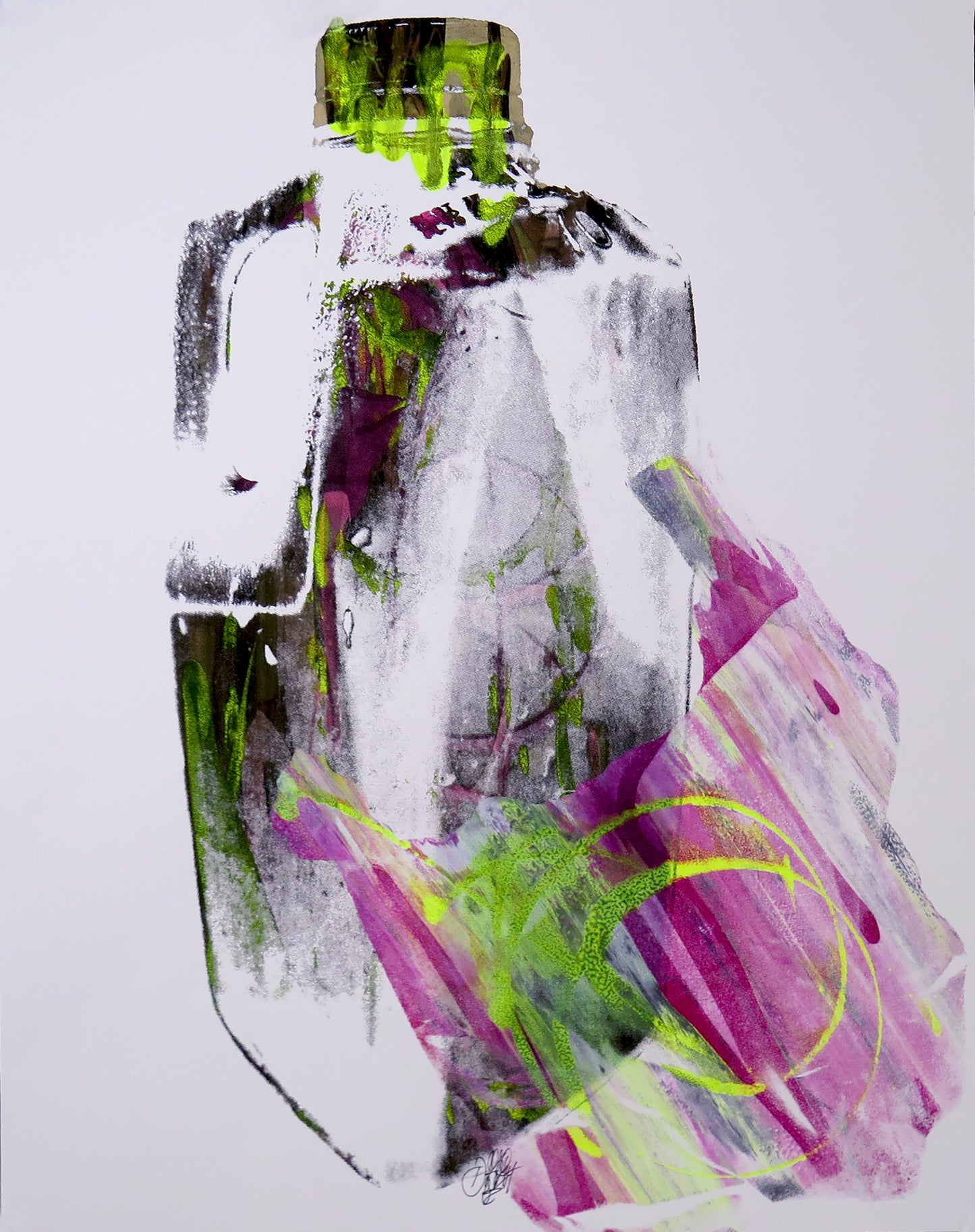 Plastic Bottle Disco Neon, 2020