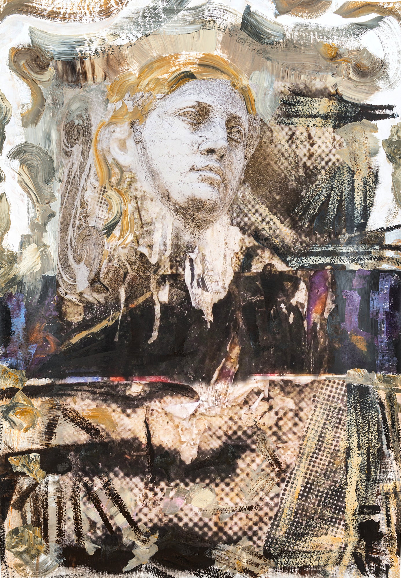Head on Brown Paper, 2015