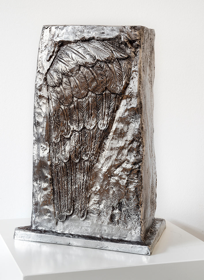 Silver Wing Sculpture, 2017